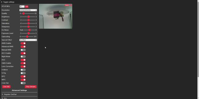 OV5640 Kamera Modul 5MP autofocus || 120° || 160° mit 24pins 78MM für ESP32 CAM