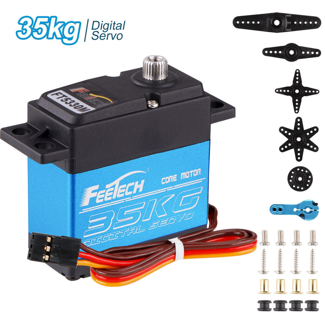25kg / 35Kg High Torque Motor Servo Waterproof Digital up to 360° Servo RC