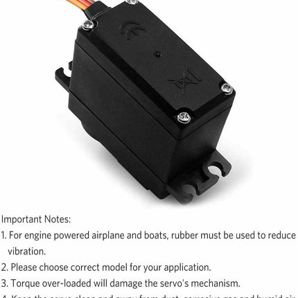 Full Metal MG996R Digital Servo Motor 180° | 270° | 360° Metal Gear HIGH Torque 15KG for RC