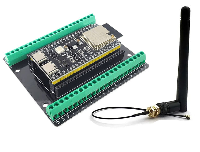 ESP32-S3 N16R8 44-Pin Development Board + Terminal Expansion Board – WiFi Bluetooth USB-C