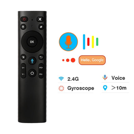Q5 Air Mouse Fernbedienung – Gyroskop Sprachsteuerung 2.4G USB für Smart TV Android Box